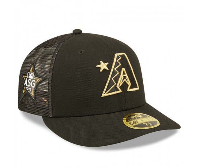 Men's Arizona Diamondbacks New Era Black 2022 MLB All-Star Game On-Field Low Profile 59FIFTY Fitted Hat