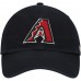 Youth Arizona Diamondbacks '47 Black Team Logo Clean Up Adjustable Hat