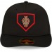 Men's Arizona Diamondbacks New Era Black 2022 Clubhouse Alternate Logo Low Profile 59FIFTY Fitted Hat