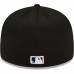 Men's Arizona Diamondbacks New Era Black 2022 Clubhouse Alternate Logo Low Profile 59FIFTY Fitted Hat