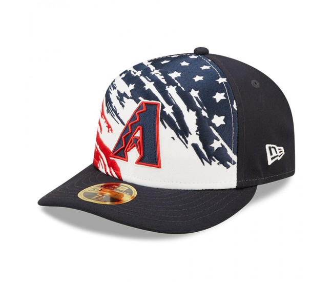 Men's Arizona Diamondbacks New Era Navy 2022 4th of July Low Profile 59FIFTY Fitted Hat