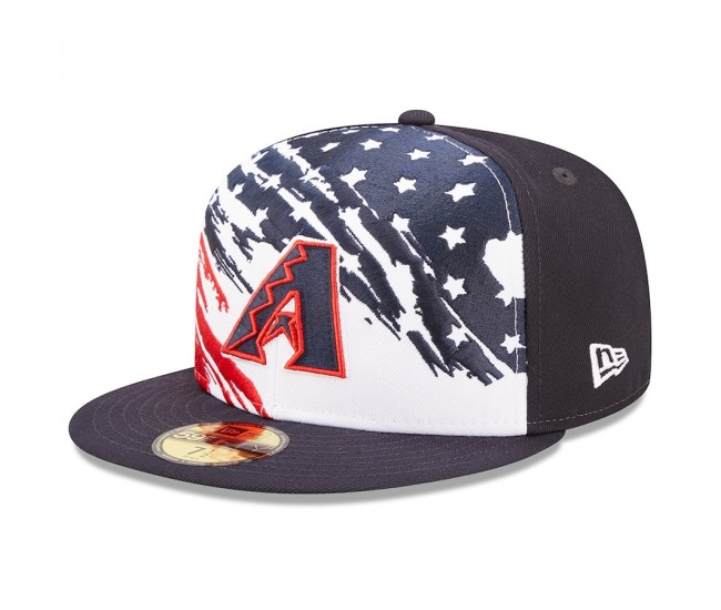 Men's Arizona Diamondbacks New Era Navy 2022 4th of July On-Field 59FIFTY Fitted Hat