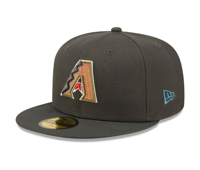 Men's Arizona Diamondbacks New Era Charcoal Multi Color Pack 59FIFTY Fitted Hat