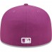 Men's Arizona Diamondbacks New Era Grape Logo 59FIFTY Fitted Hat