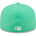 Men's Arizona Diamondbacks New Era Island Green Logo White 59FIFTY Fitted Hat