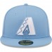 Men's Arizona Diamondbacks New Era Sky Blue Logo White 59FIFTY Fitted Hat