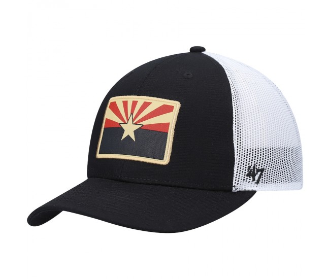 Men's Arizona Diamondbacks '47 Black City Connect Trucker Snapback Hat