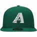 Men's Arizona Diamondbacks New Era Kelly Green Logo 59FIFTY Fitted Hat