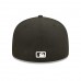 Men's Arizona Diamondbacks New Era Black Team Logo 59FIFTY Fitted Hat