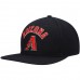 Men's Arizona Diamondbacks Pro Standard Black Stacked Logo Snapback Hat