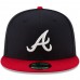 Atlanta Braves Men's New Era Navy 2022 Postseason 59FIFTY Fitted Hat