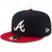 Atlanta Braves Men's New Era Navy 2022 Postseason 59FIFTY Fitted Hat