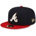 Men's Atlanta Braves New Era Navy 2022 Gold Program 59FIFTY Fitted Hat