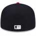 Men's Atlanta Braves '47 Navy Road Team Franchise Fitted Hat