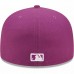 Atlanta Braves Men's New Era Grape Logo 59FIFTY Fitted Hat