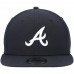 Atlanta Braves Men's New Era Navy Primary Logo 9FIFTY Snapback Hat