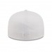 Atlanta Braves Men's New Era White on White 59FIFTY Fitted Hat