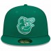 Baltimore Orioles Men's New Era Green 2022 St. Patrick's Day 59FIFTY Fitted Hat