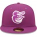 Baltimore Orioles Men's New Era Grape Logo 59FIFTY Fitted Hat