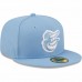 Baltimore Orioles Men's New Era Sky Blue Logo White 59FIFTY Fitted Hat