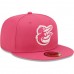 Men's Baltimore Orioles New Era Beetroot Logo 59FIFTY Fitted Hat