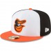 Baltimore Orioles Men's New Era White/Orange 2022 Little League Classic 59FIFTY Fitted Hat