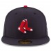 Boston Red Sox Men's New Era Navy Alternate Authentic Collection On-Field 59FIFTY Fitted Hat