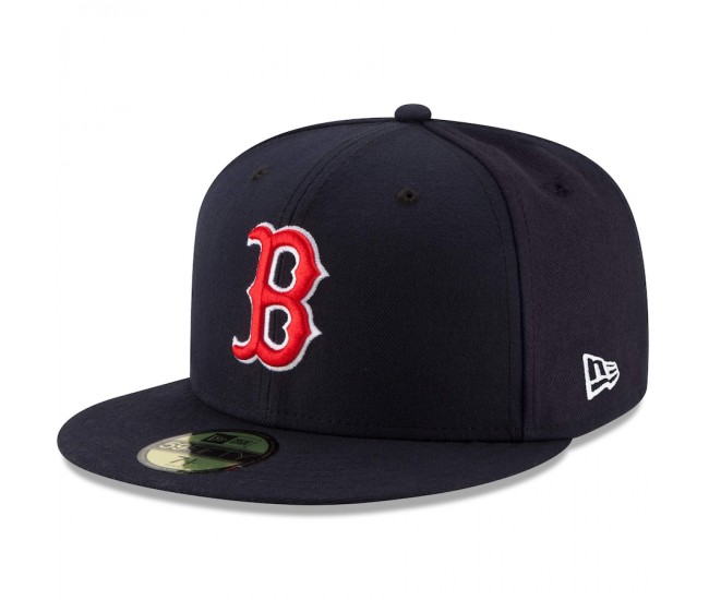 Boston Red Sox Men's New Era Navy Game Authentic Collection On-Field 59FIFTY Fitted Hat