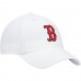 Boston Red Sox Men's '47 White Logo Clean Up Adjustable Hat