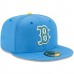 Boston Red Sox Men's New Era Light Blue 2021 City Connect 59FIFTY Fitted Hat