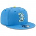 Boston Red Sox Men's New Era Light Blue 2021 City Connect 9FIFTY Snapback Adjustable Hat