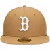 Boston Red Sox Men's New Era Tan Wheat 59FIFTY Fitted Hat