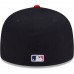 Boston Red Sox Men's New Era Navy/Red Eric Emanuel 59FIFTY Fitted Hat