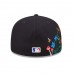 Boston Red Sox Men's New Era Navy Blooming 59FIFTY Fitted Hat