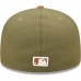 Boston Red Sox Men's New Era Olive/Brown Two-Tone Color Pack 59FIFTY Fitted Hat