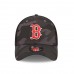 Boston Red Sox Men's New Era Charcoal Dark Camo 39THIRTY Trucker Flex Hat