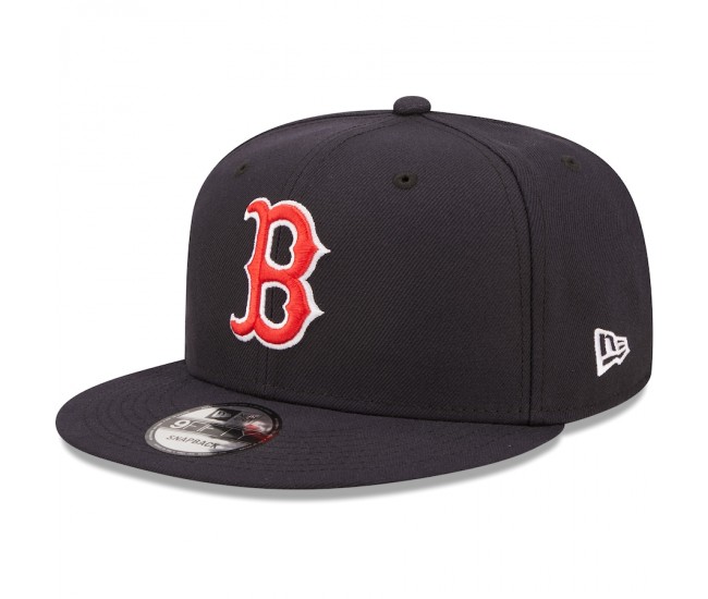 Boston Red Sox Men's New Era Navy Primary Logo 9FIFTY Snapback Hat