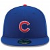 Chicago Cubs Men's New Era Royal Authentic Collection On Field 59FIFTY Fitted Hat