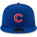 Chicago Cubs Men's New Era Royal Jackie Robinson Day Sidepatch 59FIFTY Fitted Hat