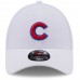 Chicago Cubs Men's New Era White League II 9FORTY Adjustable Hat