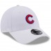 Chicago Cubs Men's New Era White League II 9FORTY Adjustable Hat