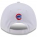 Chicago Cubs Men's New Era White League II 9FORTY Adjustable Hat