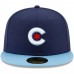 Chicago Cubs Men's New Era Navy/Light Blue 2021 City Connect 59FIFTY Fitted Hat