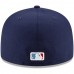 Chicago Cubs Men's New Era Navy/Light Blue 2021 City Connect 59FIFTY Fitted Hat