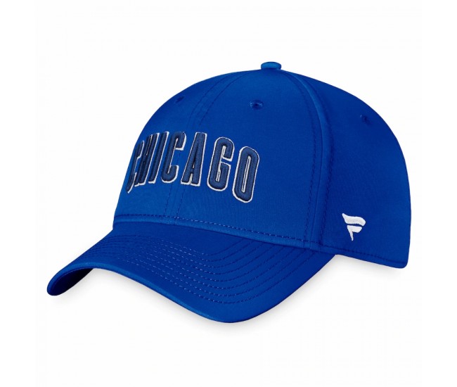 Chicago Cubs Men's Fanatics Branded Royal Core Flex Hat