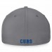 Chicago Cubs Men's Fanatics Branded Gray Cooperstown Collection Core Flex Hat