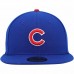 Chicago Cubs Men's New Era Royal 9/11 Memorial Side Patch 59FIFTY Fitted Hat