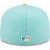 Chicago Cubs Men's New Era Turquoise/Yellow Spring Color Pack Two-Tone 59FIFTY Fitted Hat