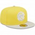 Chicago Cubs Men's New Era Yellow/Gray Spring Color Pack Two-Tone 59FIFTY Fitted Hat