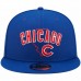 Chicago Cubs Men's New Era Royal State 9FIFTY Snapback Hat